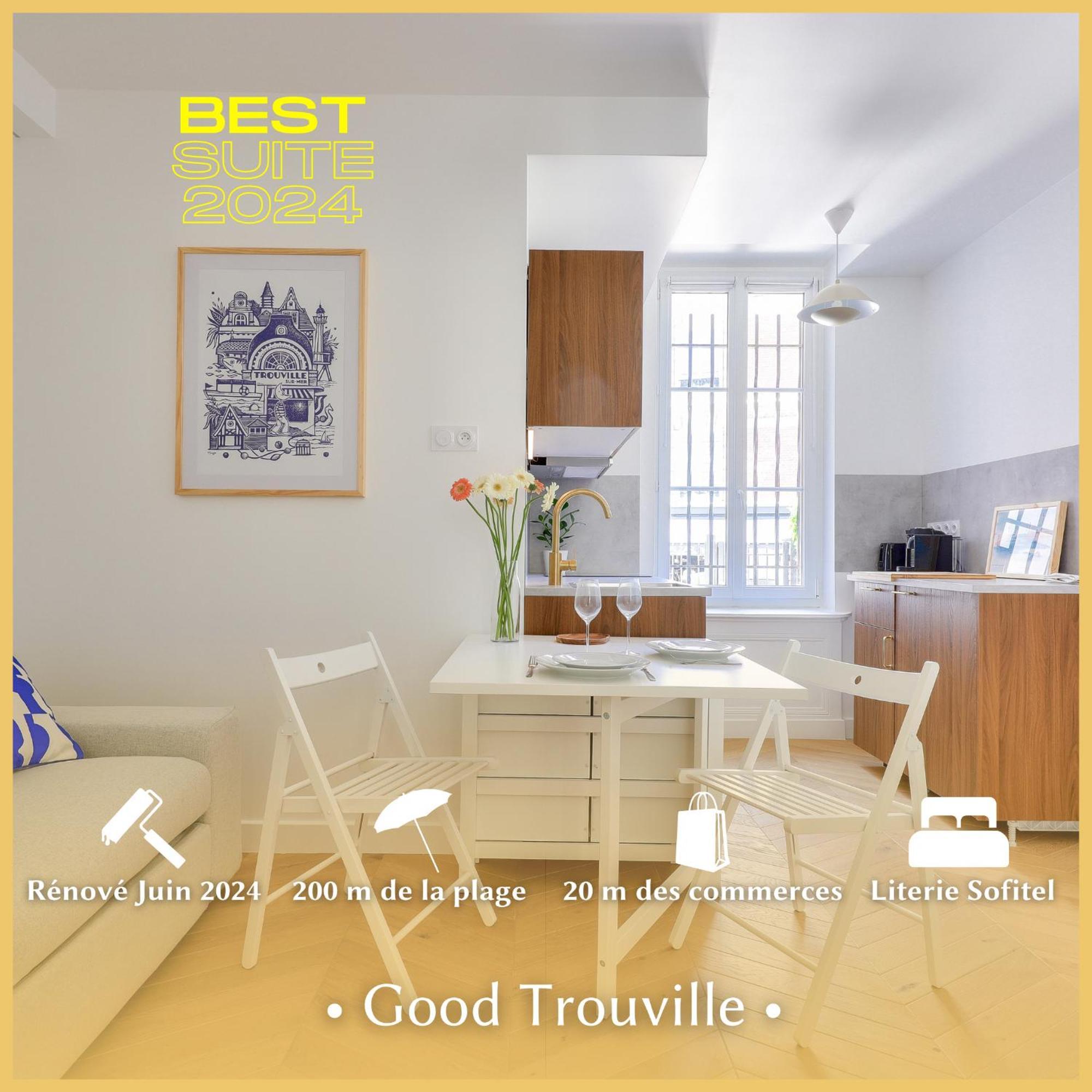 Good Trouville - Suite Design 2P, 30M2 Eksteriør bilde